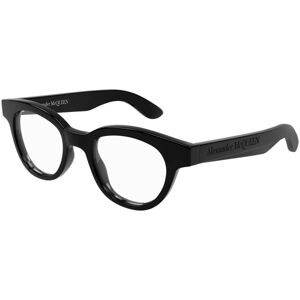 Alexander McQueen AM0384O 001 ONE SIZE (47) Fekete Unisex Dioptriás szemüvegek