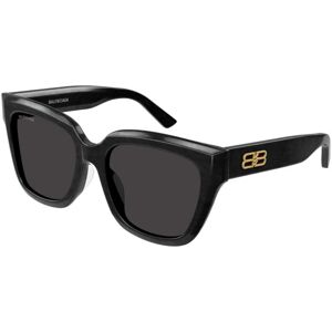 Balenciaga BB0237SA 001 ONE SIZE (55) Fekete Férfi Napszemüvegek