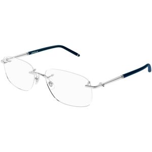 Mont Blanc MB0071O 005 ONE SIZE (56) Ezüst Női Dioptriás szemüvegek