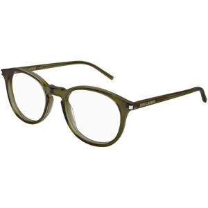 Saint Laurent SL106 012 L (50) Zöld Unisex Dioptriás szemüvegek