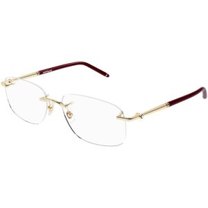 Mont Blanc MB0071O 006 ONE SIZE (56) Arany Női Dioptriás szemüvegek