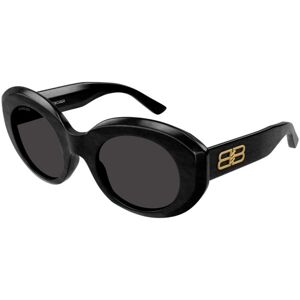 Balenciaga BB0235S 001 ONE SIZE (52) Fekete Férfi Napszemüvegek