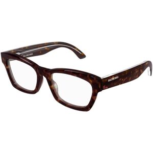 Balenciaga BB0242O 002 ONE SIZE (53) Havana Unisex Dioptriás szemüvegek