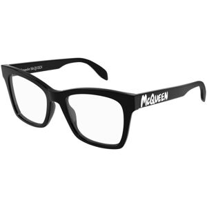 Alexander McQueen AM0388O 001 ONE SIZE (52) Fekete Férfi Dioptriás szemüvegek