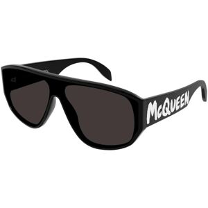 Alexander McQueen AM0386S 001 ONE SIZE (99) Fekete Női Napszemüvegek