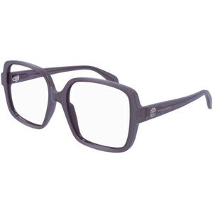 Alexander McQueen AM0286O 005 ONE SIZE (55) Szürke Férfi Dioptriás szemüvegek