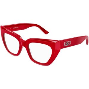 Balenciaga BB0238O 003 ONE SIZE (50) Vörös Férfi Dioptriás szemüvegek