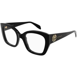 Alexander McQueen AM0379O 001 ONE SIZE (52) Fekete Férfi Dioptriás szemüvegek