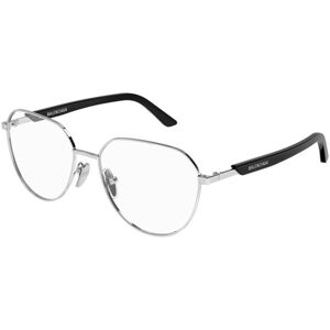 Balenciaga BB0249O 001 ONE SIZE (55) Ezüst Női Dioptriás szemüvegek