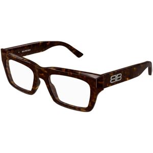 Balenciaga BB0240O 002 ONE SIZE (52) Havana Unisex Dioptriás szemüvegek