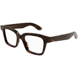 Alexander McQueen AM0385O 002 ONE SIZE (49) Havana Unisex Dioptriás szemüvegek