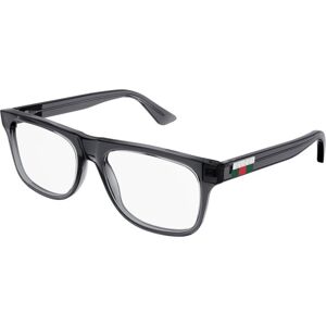 Gucci GG1117O 003 ONE SIZE (56) Szürke Női Dioptriás szemüvegek