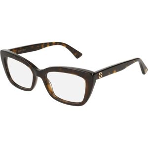 Gucci GG0165ON 002 M (51) Havana Férfi Dioptriás szemüvegek