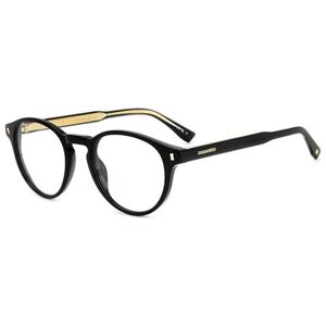 Dsquared2 D20080 807 ONE SIZE (49) Fekete Női Dioptriás szemüvegek
