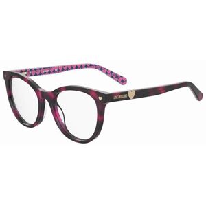 Love Moschino MOL592 HT8 ONE SIZE (51) Havana Férfi Dioptriás szemüvegek