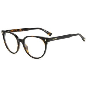 Dsquared2 D20082 086 ONE SIZE (52) Havana Férfi Dioptriás szemüvegek