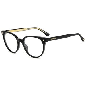 Dsquared2 D20082 807 ONE SIZE (52) Fekete Férfi Dioptriás szemüvegek
