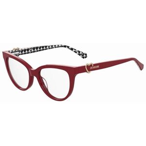 Love Moschino MOL609 C9A ONE SIZE (52) Vörös Férfi Dioptriás szemüvegek