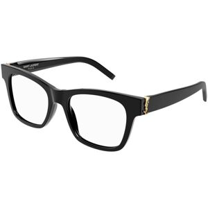 Saint Laurent SLM118 001 ONE SIZE (52) Fekete Férfi Dioptriás szemüvegek