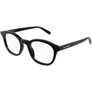 Saint Laurent SL588 001 ONE SIZE (50) Fekete Unisex Dioptriás szemüvegek