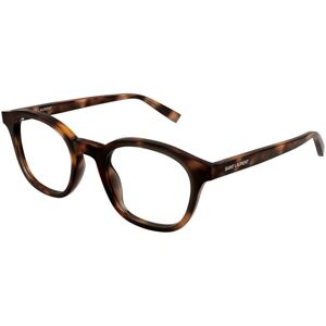 Saint Laurent SL588 002 ONE SIZE (50) Havana Unisex Dioptriás szemüvegek