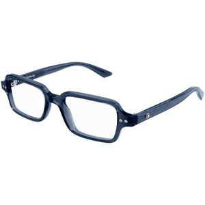 Mont Blanc MB0257O 003 ONE SIZE (52) Kék Női Dioptriás szemüvegek