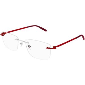Mont Blanc MB0281O 014 ONE SIZE (58) Ezüst Női Dioptriás szemüvegek