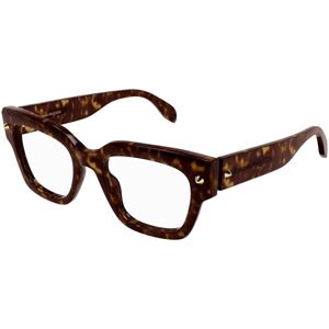 Alexander McQueen AM0411O 002 ONE SIZE (51) Havana Női Dioptriás szemüvegek