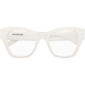 Balenciaga BB0263O 003 ONE SIZE (52) Fehér Férfi Dioptriás szemüvegek