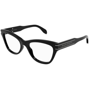 Alexander McQueen AM0401O 001 ONE SIZE (53) Fekete Férfi Dioptriás szemüvegek