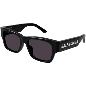 Balenciaga BB0262SA 001 ONE SIZE (56) Fekete Unisex Napszemüvegek