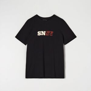 Sinsay - Mintás póló - Fekete