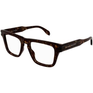 Alexander McQueen AM0400O 002 ONE SIZE (52) Havana Női Dioptriás szemüvegek