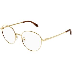 Alexander McQueen AM0414O 002 ONE SIZE (51) Arany Unisex Dioptriás szemüvegek