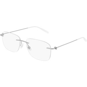 Mont Blanc MB0075O 003 ONE SIZE (56) Ezüst Női Dioptriás szemüvegek
