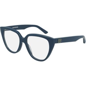 Balenciaga BB0129O 007 ONE SIZE (53) Kék Férfi Dioptriás szemüvegek