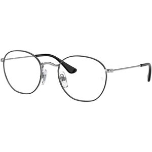 Ray-Ban Junior Junior Rob RY9572V 4064 M (46) Fekete Unisex Dioptriás szemüvegek
