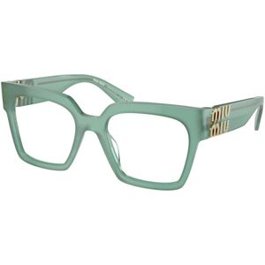 Miu Miu MU04UV 19L1O1 ONE SIZE (52) Zöld Férfi Dioptriás szemüvegek