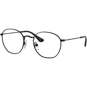 Ray-Ban Junior Junior Rob RY9572V 4005 L (48) Fekete Unisex Dioptriás szemüvegek
