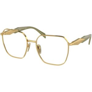 Prada PR56ZV 5AK1O1 M (53) Arany Férfi Dioptriás szemüvegek