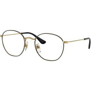 Ray-Ban Junior Junior Rob RY9572V 4086 L (48) Fekete Unisex Dioptriás szemüvegek