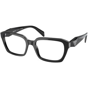 Prada PR14ZV 1AB1O1 M (52) Fekete Férfi Dioptriás szemüvegek