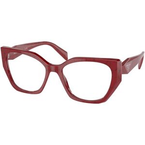 Prada PR18WV 15D1O1 M (52) Vörös Férfi Dioptriás szemüvegek