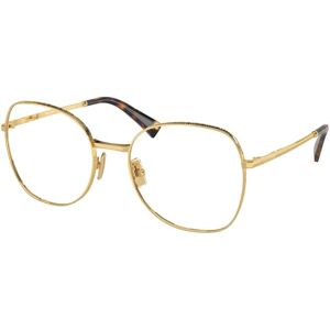 Miu Miu MU52VV 5AK1O1 ONE SIZE (56) Arany Férfi Dioptriás szemüvegek