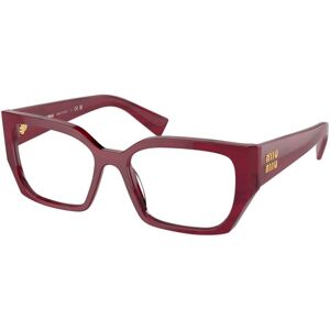 Miu Miu MU03VV 16H1O1 L (54) Vörös Férfi Dioptriás szemüvegek