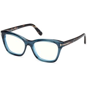 Tom Ford FT5909-B 092 ONE SIZE (53) Kék Férfi Dioptriás szemüvegek