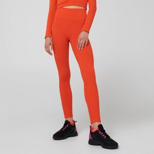 Sinsay - Bordázott kötésű legging - Narancs