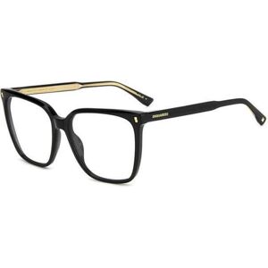 Dsquared2 D20115 807 ONE SIZE (57) Fekete Férfi Dioptriás szemüvegek