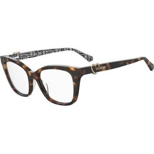 Love Moschino MOL621 086 ONE SIZE (52) Havana Férfi Dioptriás szemüvegek