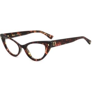 Dsquared2 D20116 2TM ONE SIZE (49) Havana Férfi Dioptriás szemüvegek
